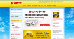 Desktop Screenshot of lotto-thueringen.de